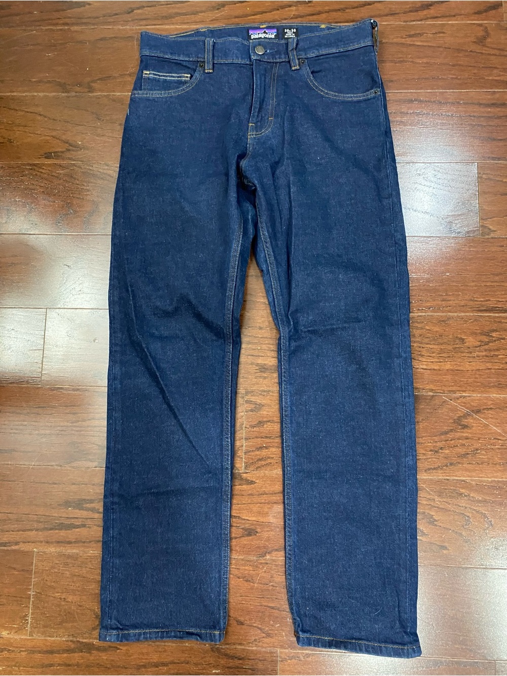 Patagonia Jeans Men's 30x30 Blue Denim Straight Leg Stretch